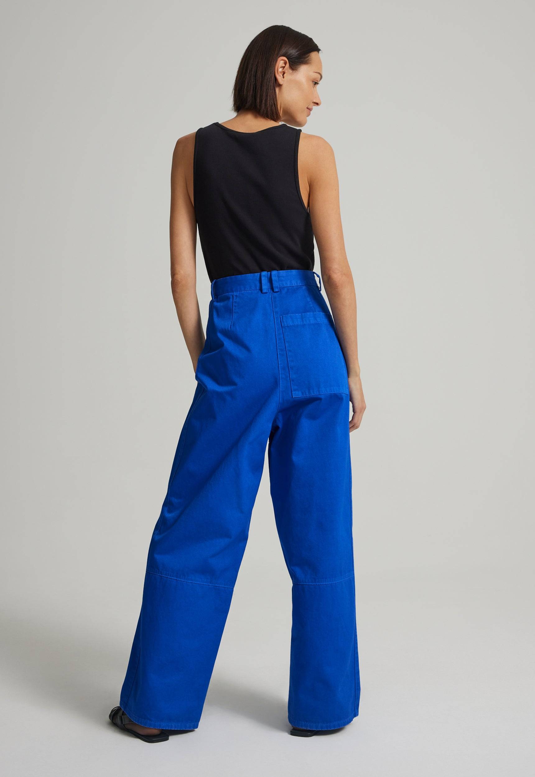 Jac+Jack WORKS COTTON TWILL PANT in Aerial Blue